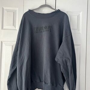 Taylor Swift Gray Crew Neck Sweater